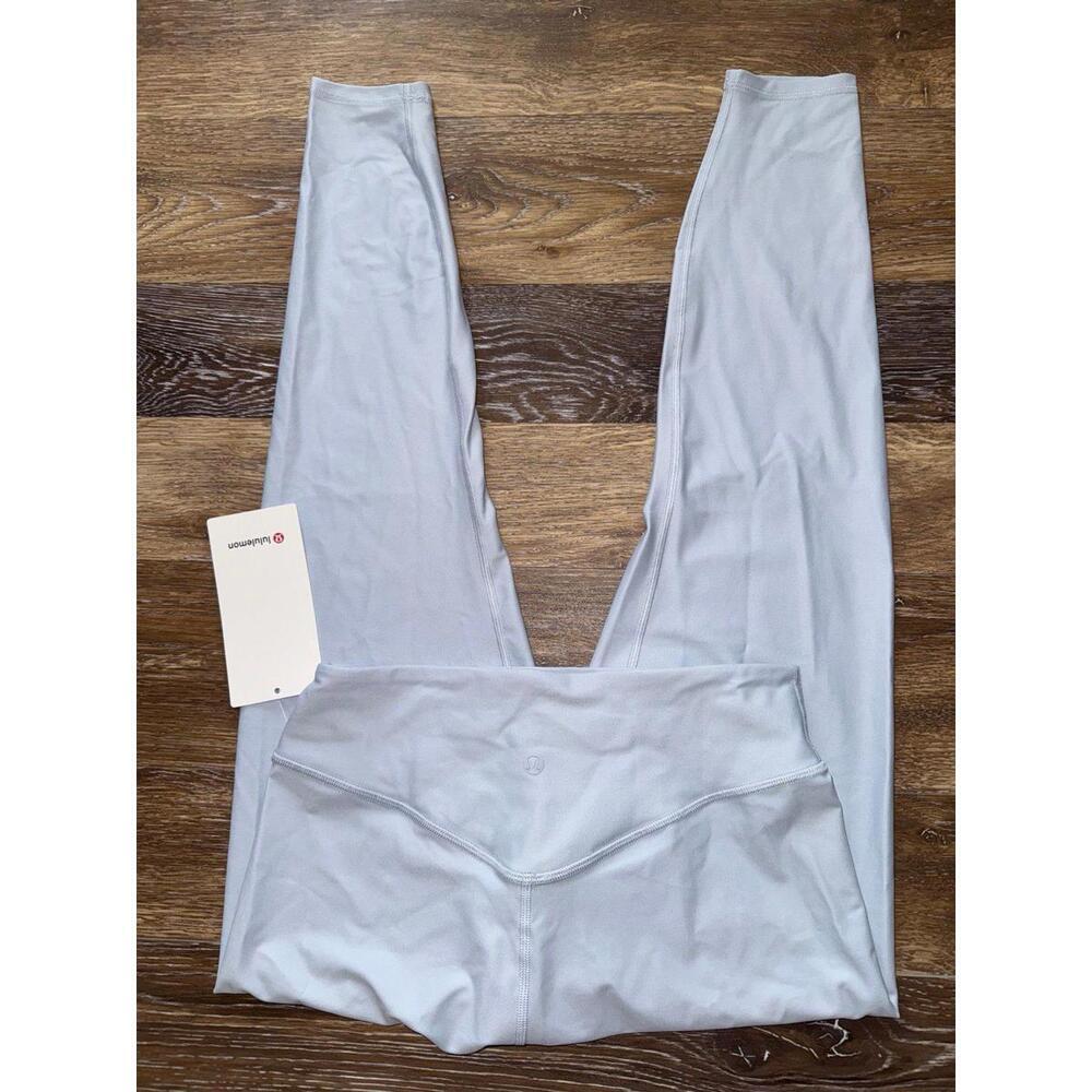 Lululemon Wunder Under Senseknit High Rise 25” Starch Blue Size 10 NWT